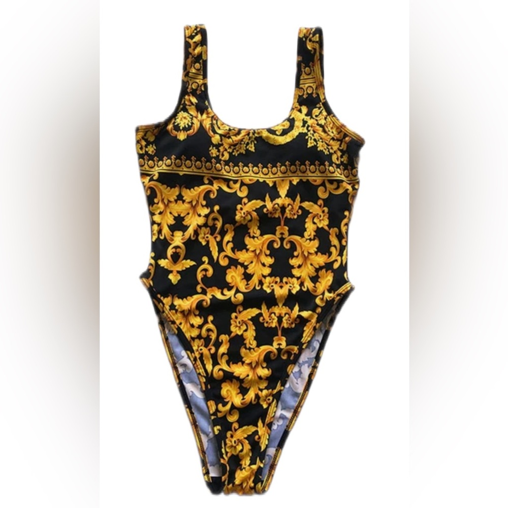 NWOT Baroque Print Swimsuit